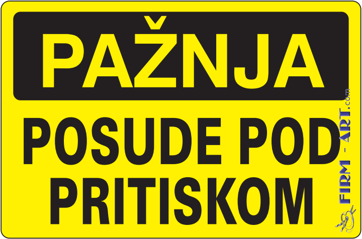Opšte informacije - PAŽNJA POSUDE POD PRITISKOM (Sito štampa firm-art.com) 